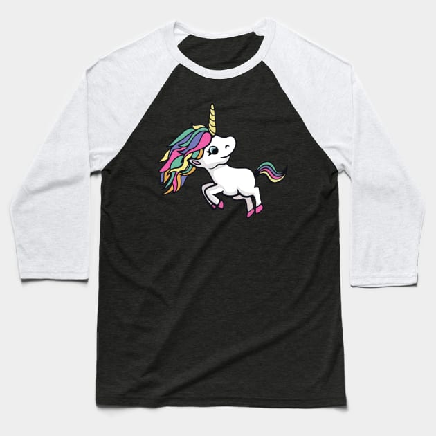 Unicorn Pinata T-Shirt candy Mexican sweet Baseball T-Shirt by biNutz